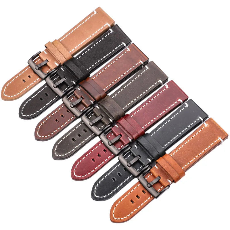 Pulseira Smartwatch em couro