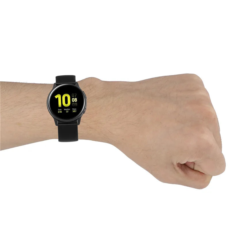 Pulseira Silicone 20mm e 22mm