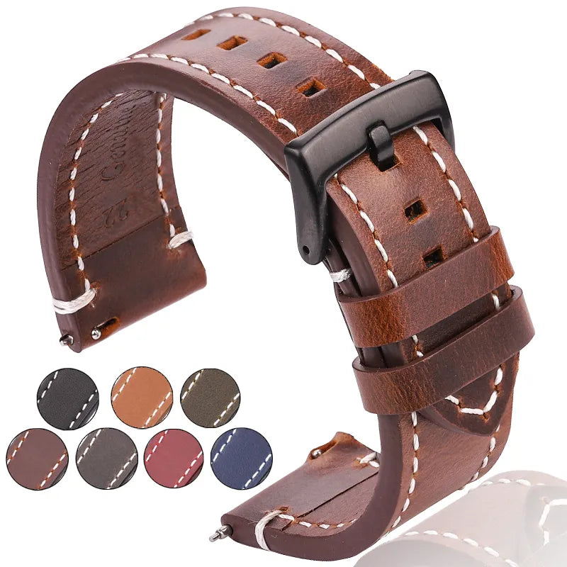 Pulseira Smartwatch em couro