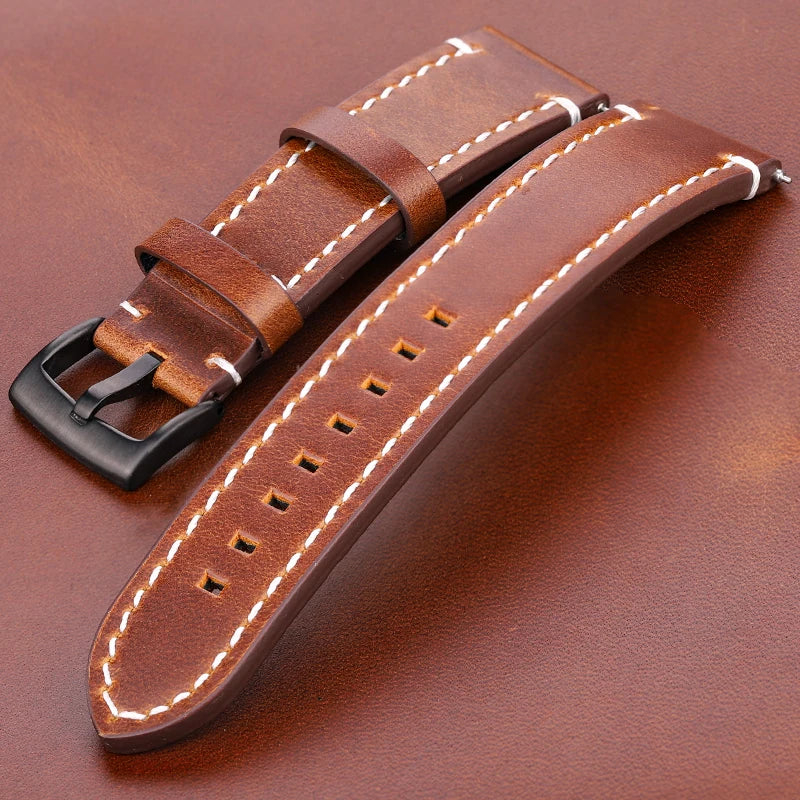Pulseira Smartwatch em couro