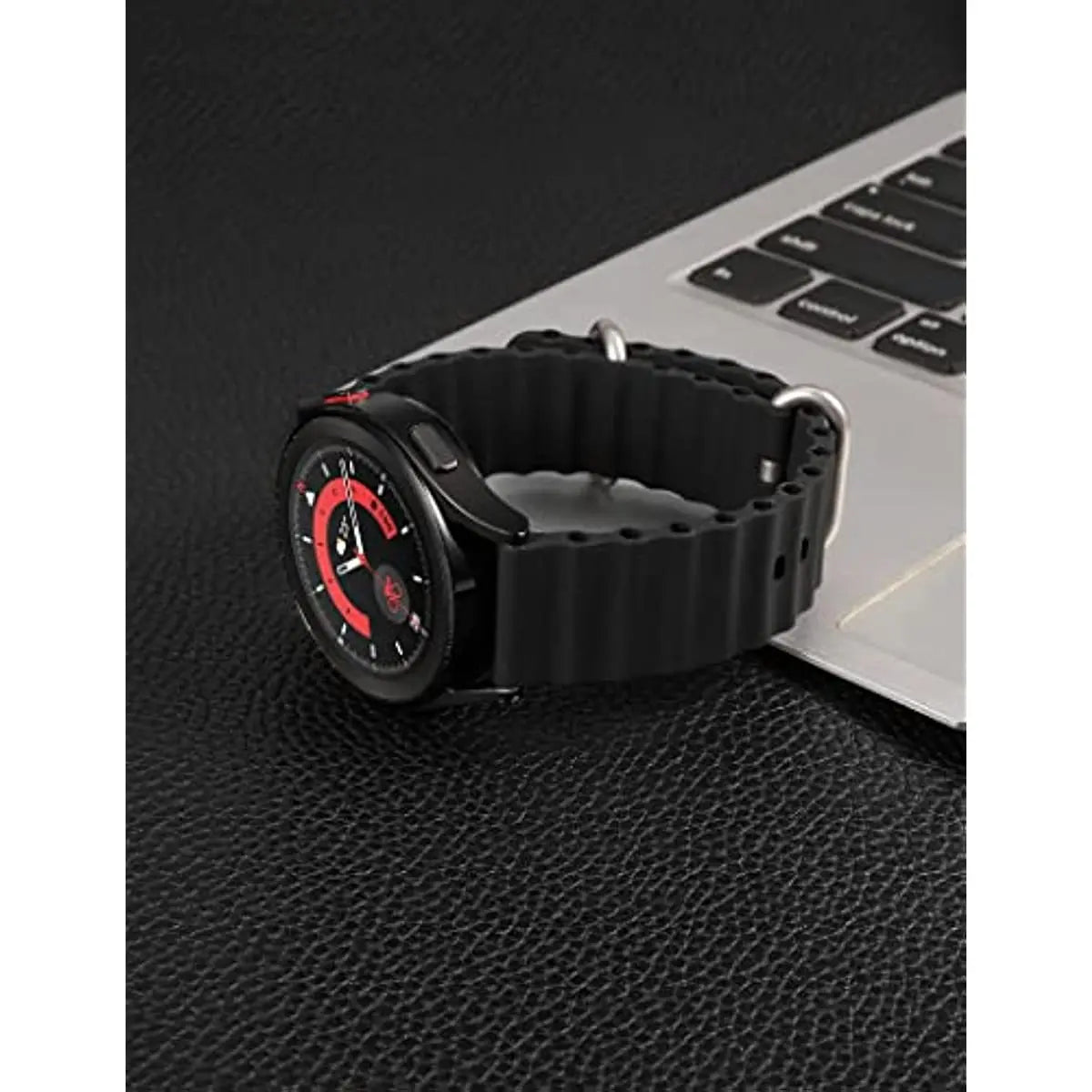 Pulseira silicone esportiva 20mm e 22mm
