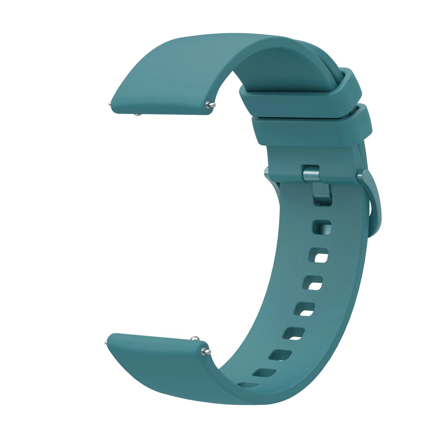 Pulseira de silicone diversas cores 22mm