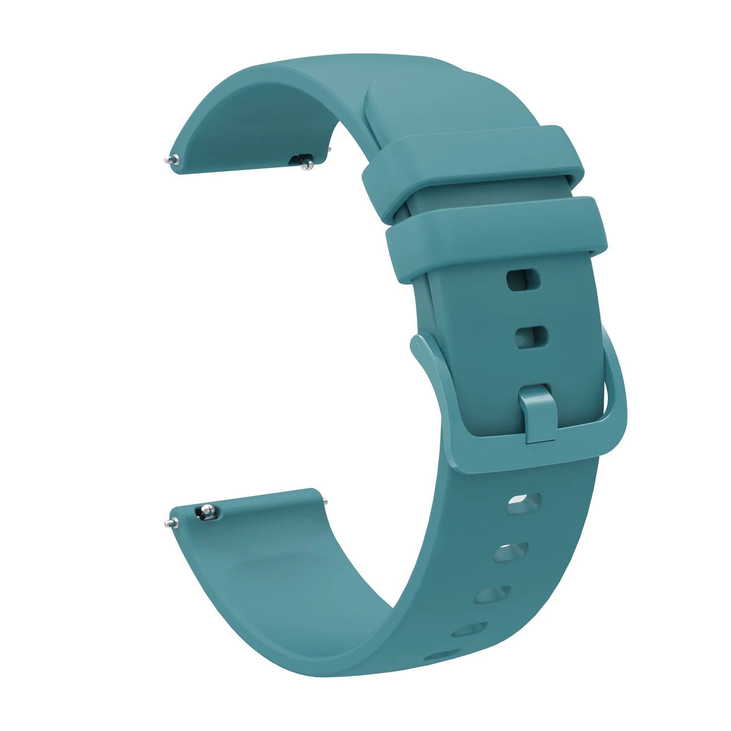 Pulseira de silicone diversas cores 22mm