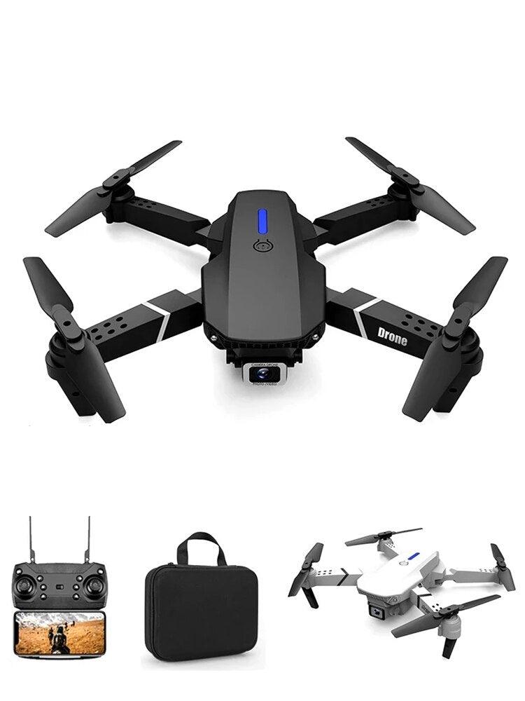 Explore o céu com o poderoso E88Pro: O drone perfeito para capturar momentos inesquecíveis em 4K - No Acesso