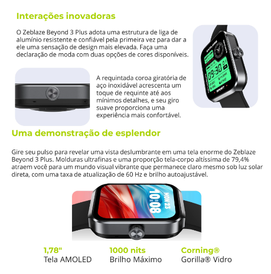Smartwatch Zeblaze Beyond Plus
