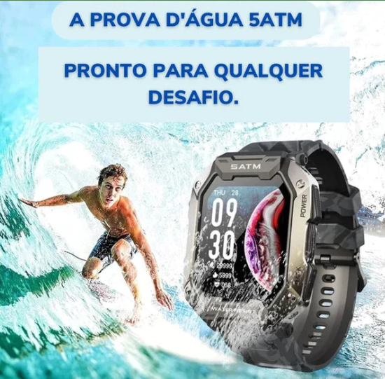 Smatwatch LIGE - Relógio Militar